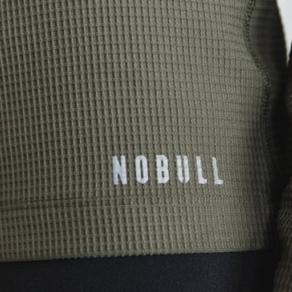 NOBULL Waffle Thermal V Neck Long Sleeve Medium - Picture 2 of 9